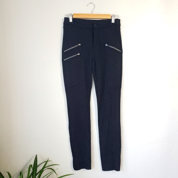 Athleta Pants - Black Athleta Skinny Pants Leggings Size 4